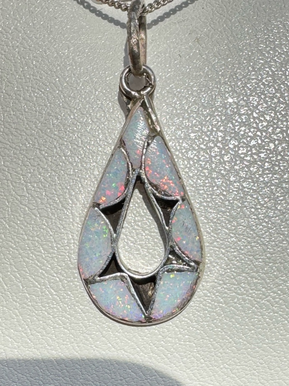 925 Opal Necklace